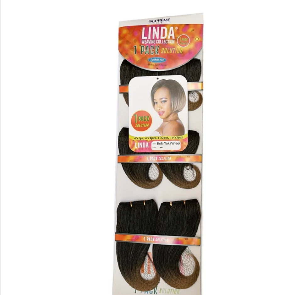 Tissage Linda bob yaki wrap