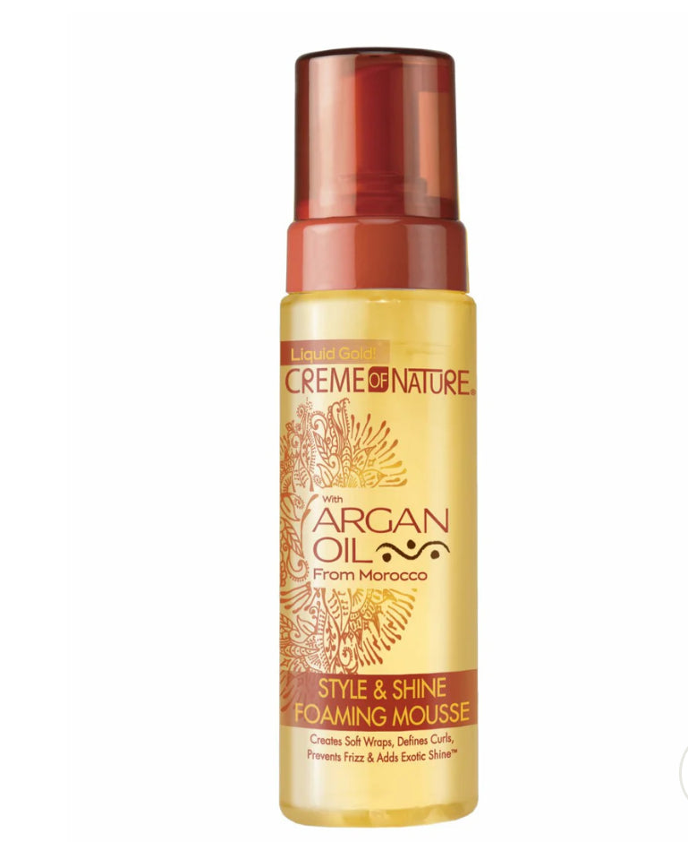 CREME OF NATURE ARGAN OIL ≡ MOUSSE COIFFANTE
