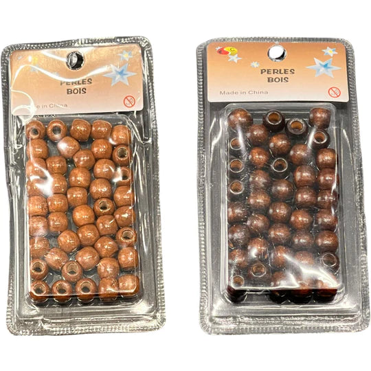 PERLES EN BOIS