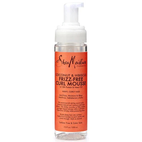 MOUSSE ANTI FRISOTTIS ≡FRIZZ-FREE SHEA MOISTURE COCO & HIBISCUS