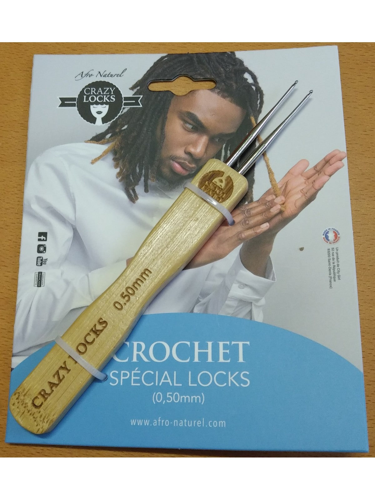 Crochet Locks modèle 2 "Crazy locks 0,50mm