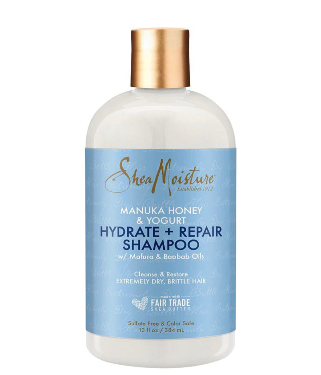 SHAMPOOING HYDRATANT ET RÉPARATEUR SHEA MOISTURE MANUKA HONEY & YOGURT