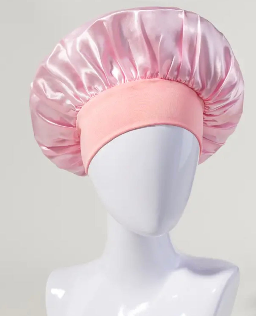 Bonnet en satin