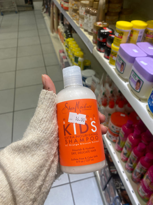 SHEA MOISTURE KIDS MANGO & CARROT ≡ EXTRA-NOURISSANT SHAMPOOING