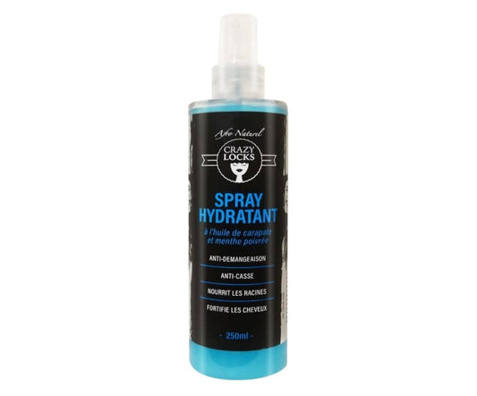 Crazy Locks- spray Hydratant à l'huile de carapate et menthe poivrée