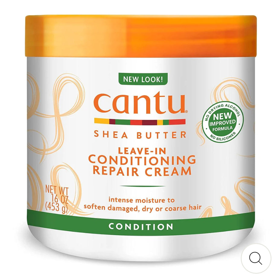 CANTU SHEA BUTTER ≡ CRÈME REVITALISANTE & RÉPARATRICE SANS RINÇAGE