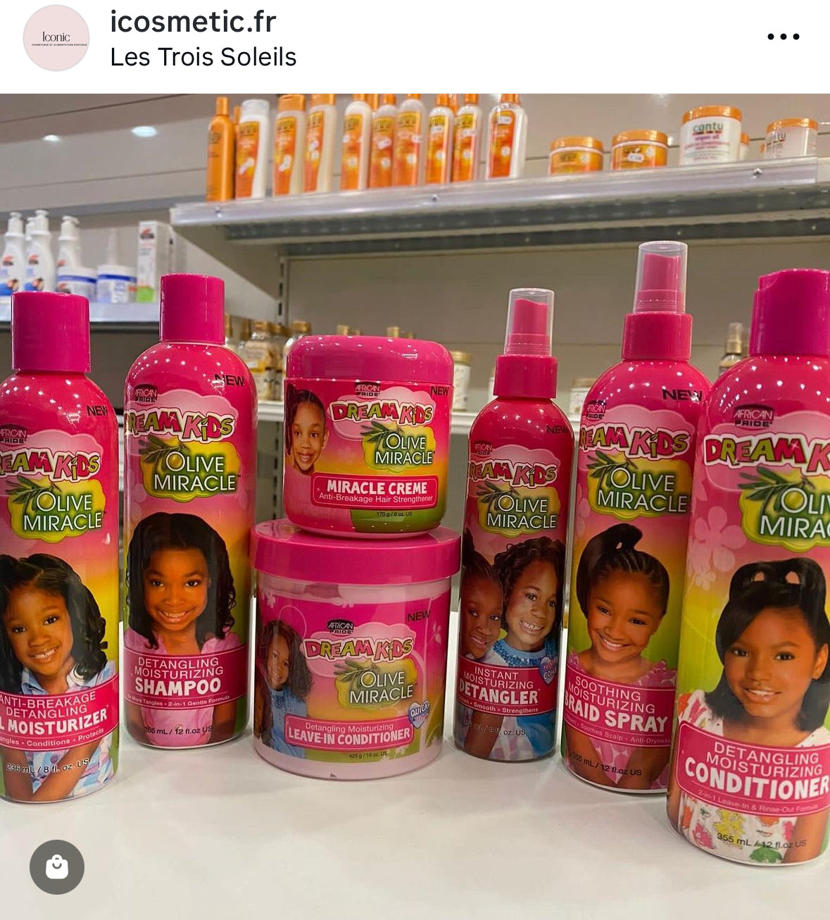 Gamme Complète  African pride Dream kids ( 9 produits )