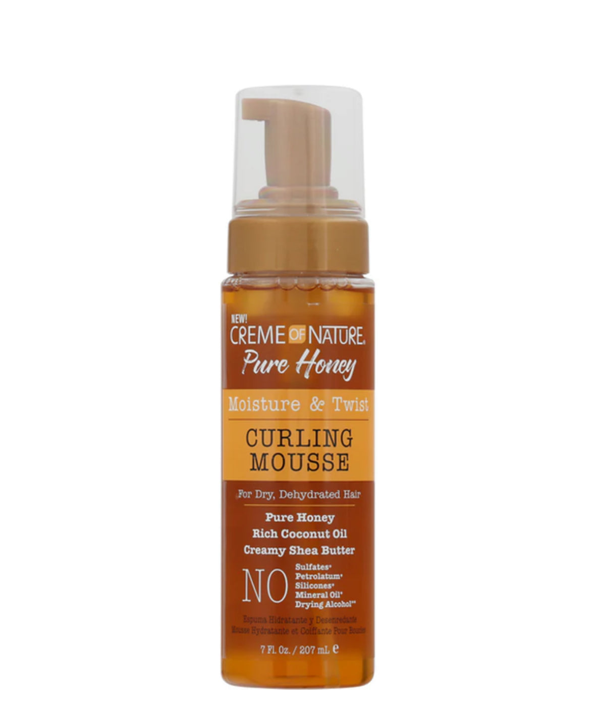 CREME OF NATURE PURE HONEY ≡ MOUSSE POUR LES BOUCLES