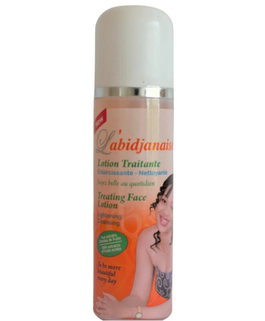 L’ABIDJANAISE LOTION NETTOYONTE Aux Extraits d’Acides de Fruits 125ml