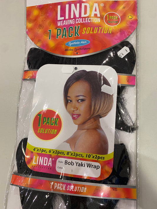 Tissage Linda bob yaki wrap