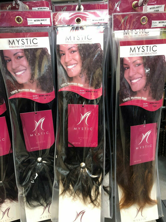 MECHE DE TISSAGE LISSE PREMIUM SEMI NATUREL  " MYSTIC"