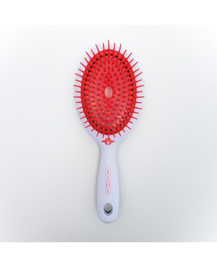 BROSSE OVALE DÉMÊLANTE ET COIFFANTE "CRAZY POUSS"