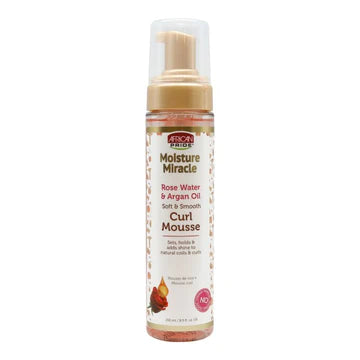 MOUSSE A L'EAU DE ROSE & L'HUILE D'ARGAN ≡ AFRICAN PRIDE MOISTURE MIRACLE