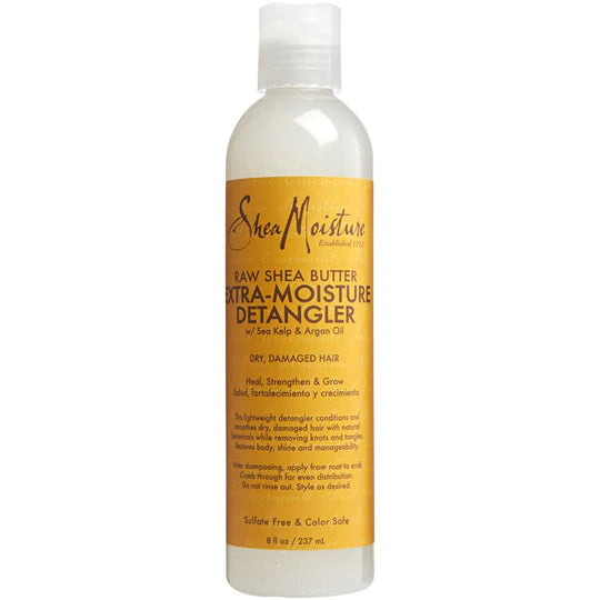 DÉMÊLANT ULTRA HYDRATANT "EXTRA MOISTURE" ≡ SHEA MOISTURE RAW SHEA BUTTER