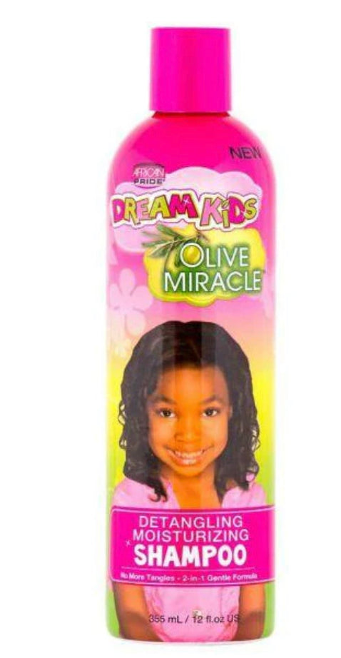 SHAMPOOING DÉMÊLANT AFRICAN PRIDE OLIVE MIRACLE DREAM KIDS