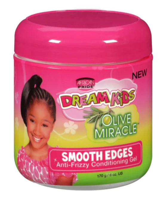 GEL REVITALISANT ANTI-FRISOTTIS SMOOTH EDGES AFRICAN PRIDE OLIVE MIRACLE DREAM KIDS