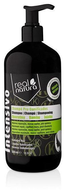 Shampooing sans sel Pro Keratin 500 ml Real Natura