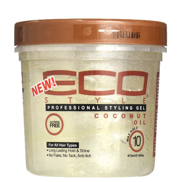 GEL COIFFANT COCONUT OIL16 OZ / ECO STYLER