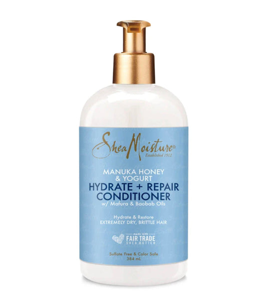 APRÈS-SHAMPOOING HYDRATANT ET RÉPARATEUR SHEA MOISTURE MANUKA HONEY & YOGURT