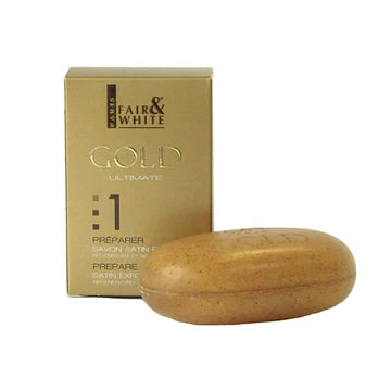 SAVON SATIN EXFOLIANT / FAIR & WHITE GOLD