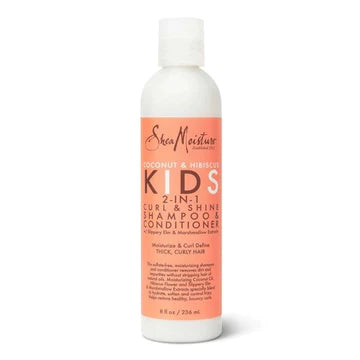 SHAMPOOING & CONDITIONNEUR 2-EN-1 / SHEA MOISTURE KIDS COCONUT & HIBISCUS