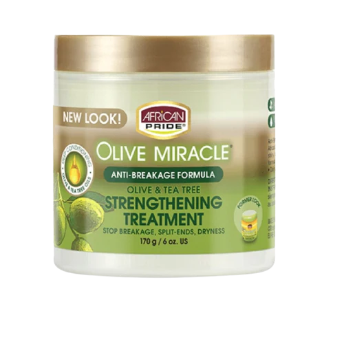 CRÈME CAPILLAIRE ANTI-CASSE ≡ AFRICAN PRIDE OLIVE MIRACLE